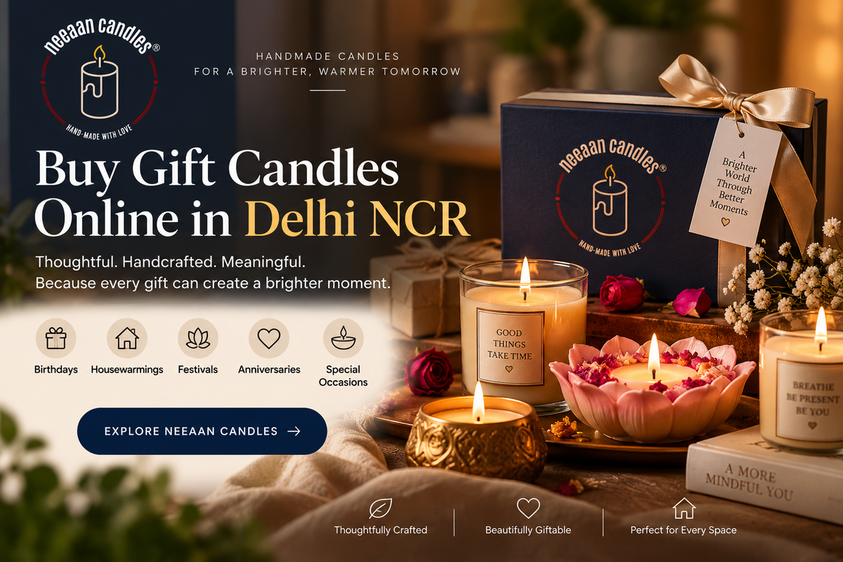 Buy Gift Candles Online in Delhi NCR: A Complete Gifting Guide