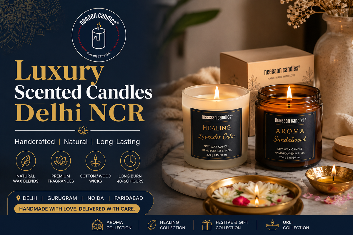 Luxury Scented Candles Delhi NCR: The Complete Buying Guide