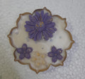 Handcrafted Floral Garden Urli Candle | 4.5 Inch Decorative Candle