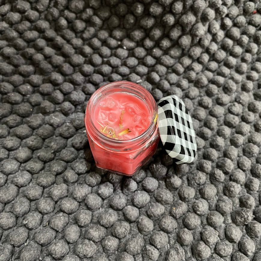 Hexagon Jar Candle | Handmade Aroma Candle