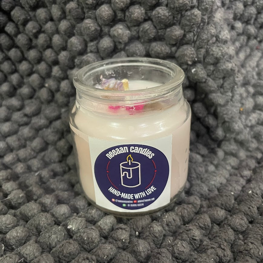 Botanical Aroma Candle | Handmade Floral Scented Jar Candle