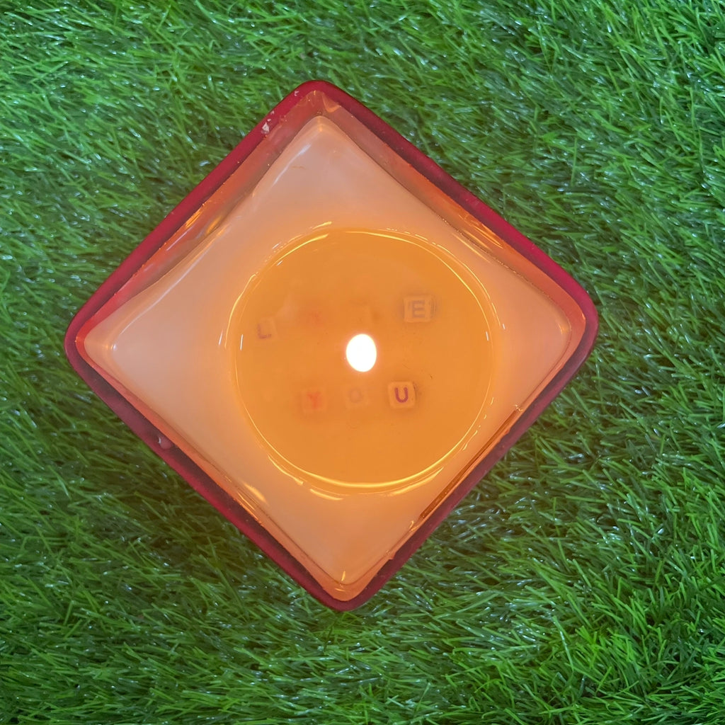 SECRET MESSAGE JAR CANDLE