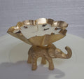 Luxury Elephant Urli Candle | Handcrafted Decorative Soy Wax Candle with Metal Elephant Stand | Premium Home Décor & Gift Candle