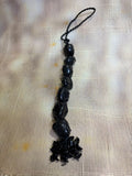 Black Tourmaline Crystal Hanging – Natural Gemstone Protection Hanging for Home, Car & Office Décor