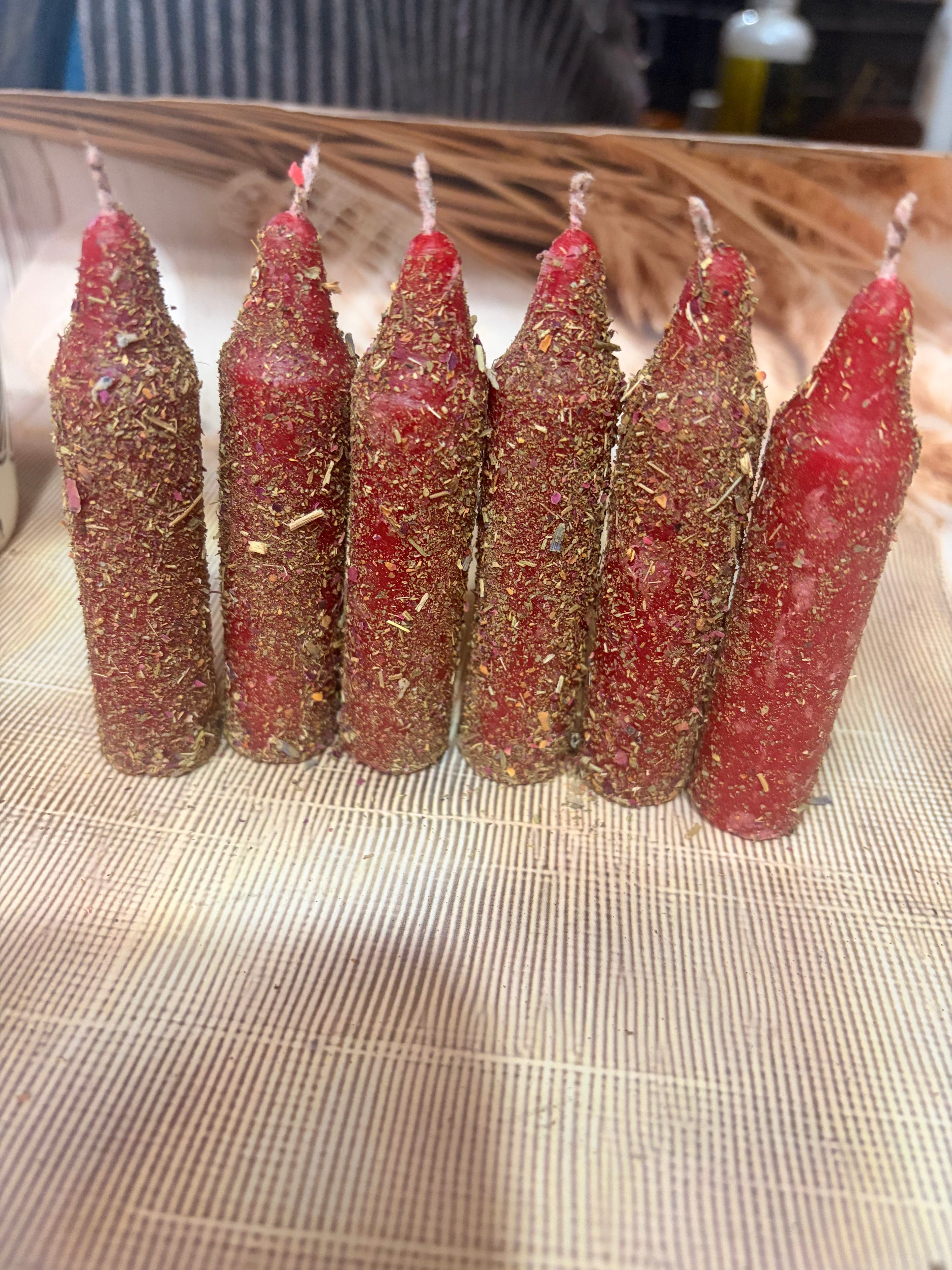 Reconciliation Ritual Taper Candles Set of 12 | Handcrafted Spiritual Candles for Relationship Healing, Forgiveness, Love & Emotional Harmony