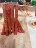 Love Ritual Taper Candles Set of 12 | Handcrafted Spiritual Candles for Love Attraction, Self-Love, Romance & Relationship Manifestation