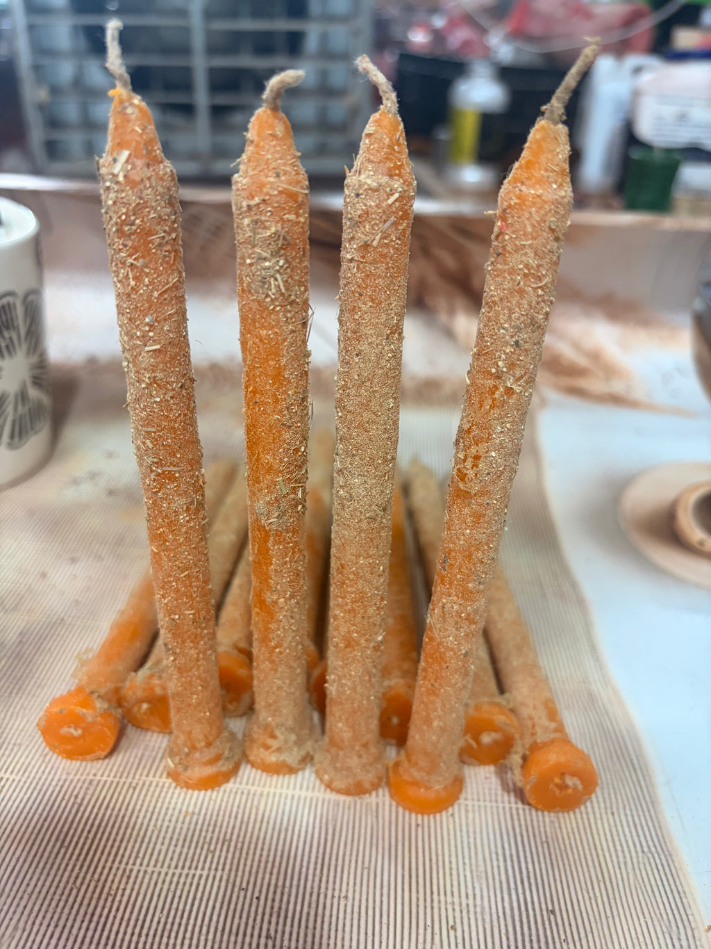 Road Opener Ritual Taper Candles Set of 12 | Handcrafted Spiritual Candles for Removing Obstacles, New Opportunities & Success