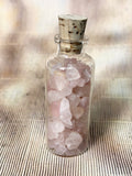 Energised Rose Quartz Crystal Chips (50–60g) | Charged Love & Heart Healing Crystals | Channelled Energy Stones