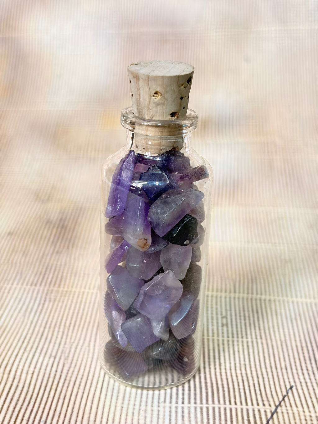 Energised Amethyst Crystal Chips (50–60g) | Charged Spiritual Protection & Intuition Crystals | Channelled Energy Stones