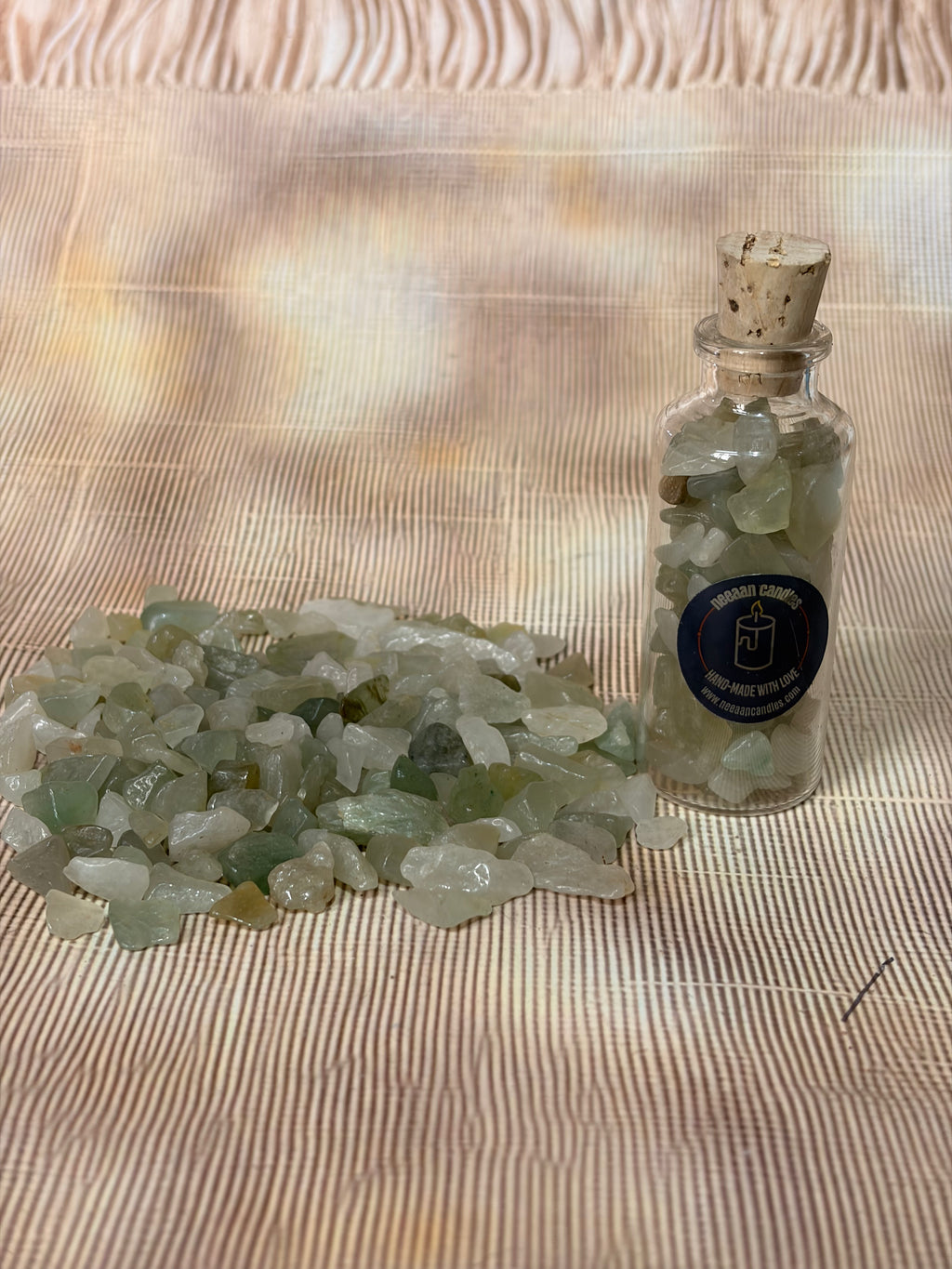 Energised Green Aventurine Crystal Chips (50–60g) | Charged Luck & Abundance Crystals | Channelled Energy Stones