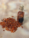 Energised Carnelian Crystal Chips (50–60g) | Charged Motivation & Confidence Crystals | Channelled Energy Stones