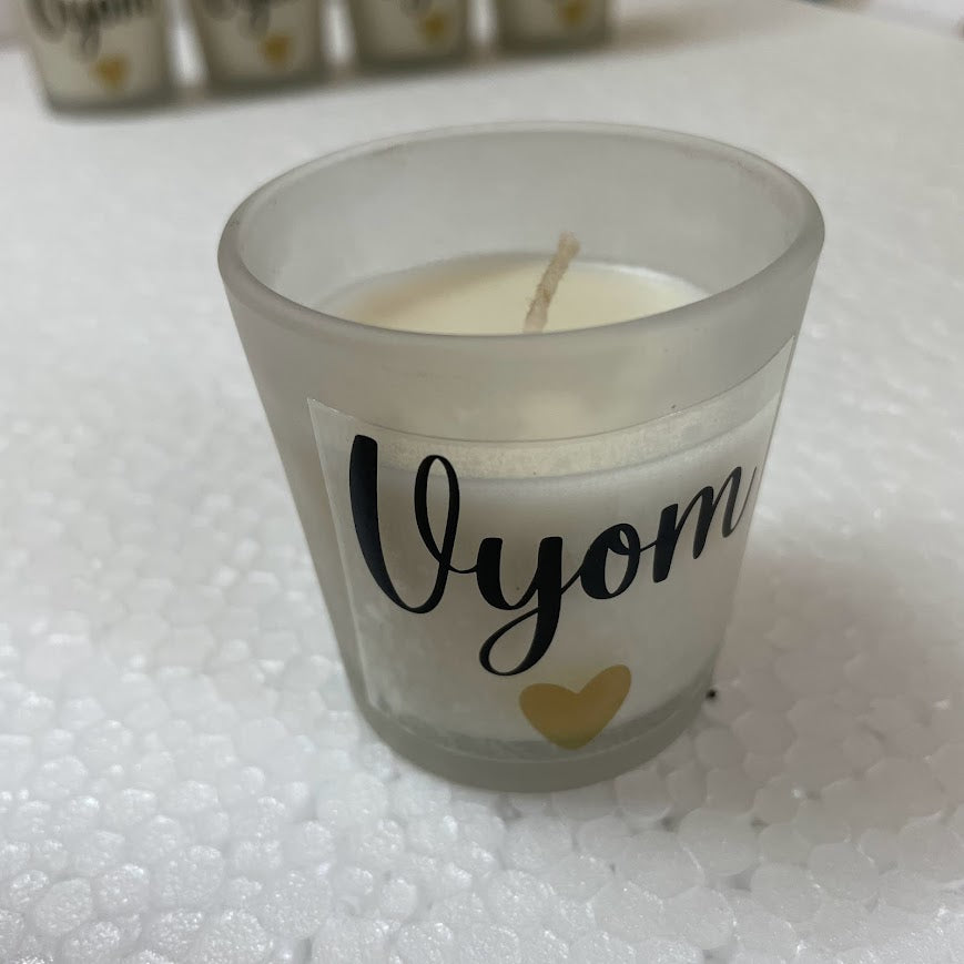Personalized Name Candle | Custom Scented Candle Gift