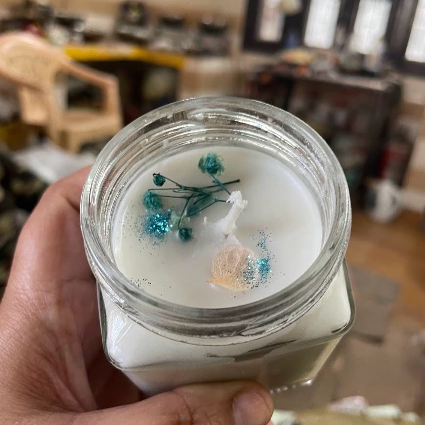 Ganesha Blessings Candle | Handmade Spiritual Scented Candle