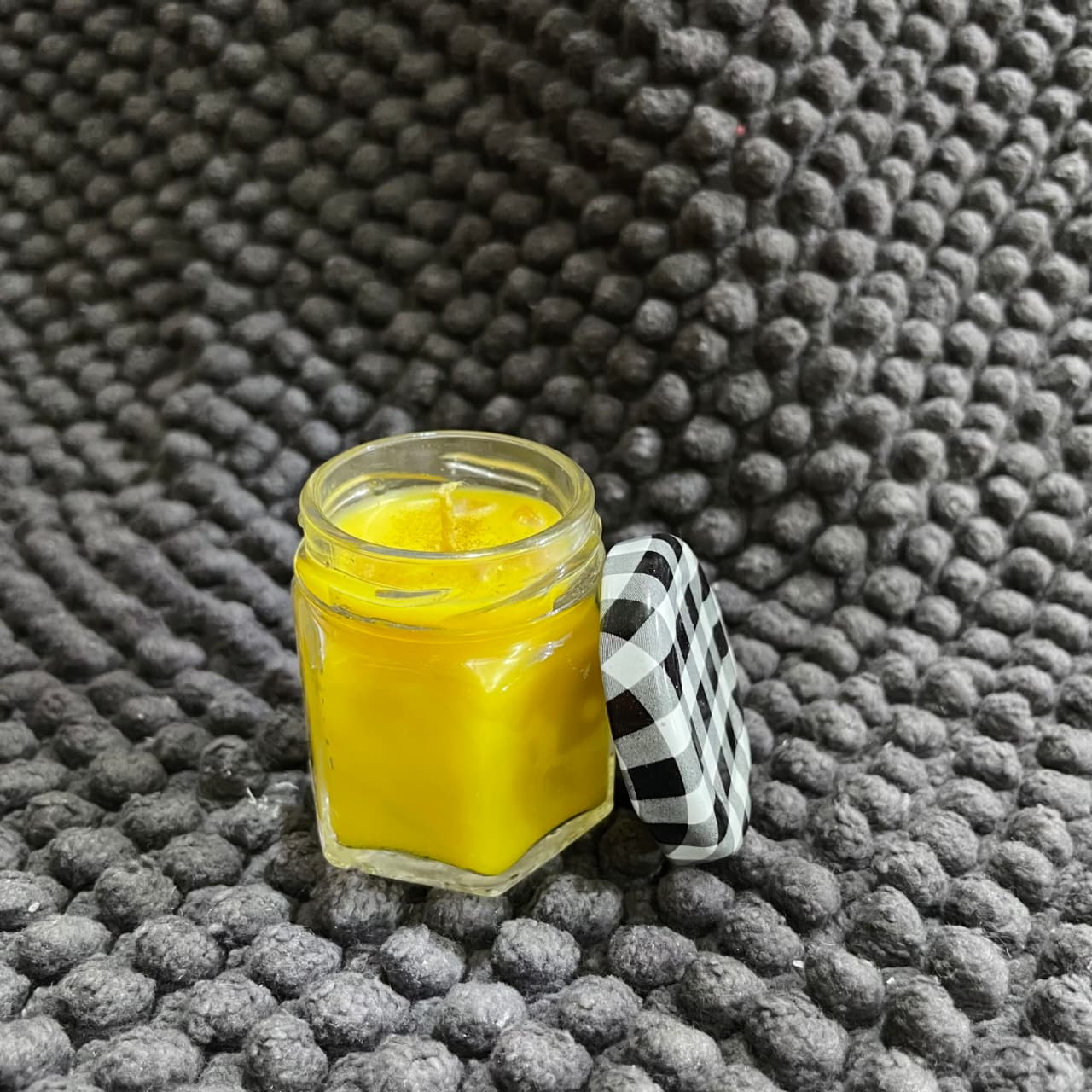 Hexagon Jar Candle | Handmade Aroma Candle