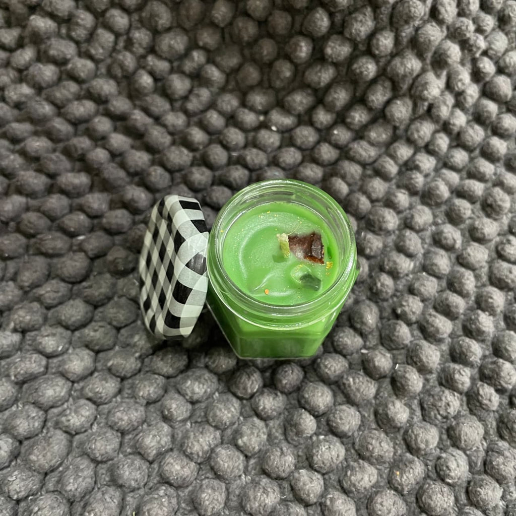 Set of 3 Mini Hexagon Jar Candle | Handmade Aroma Candle