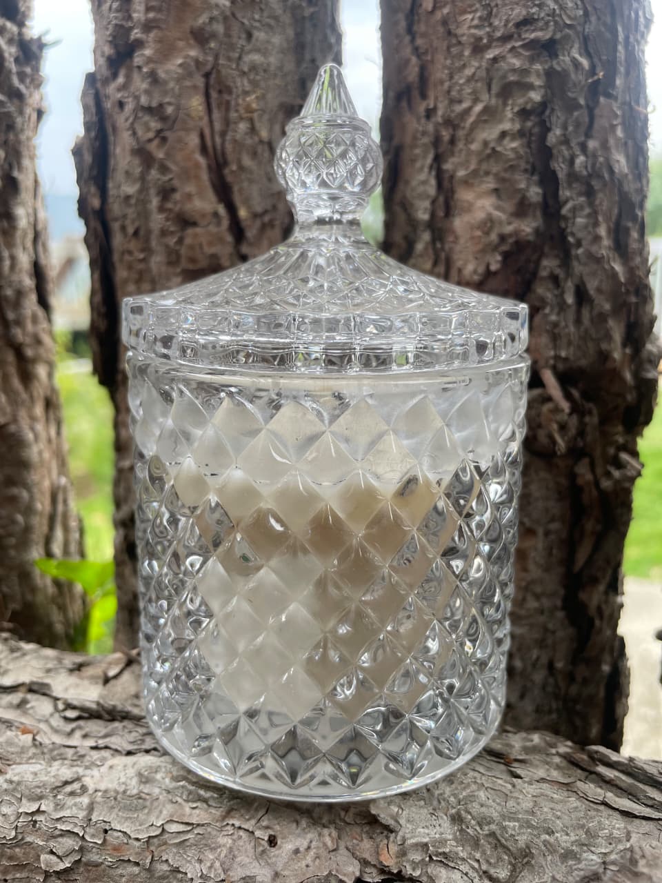 Crystal Jar Luxury Soy Wax Aroma Candle