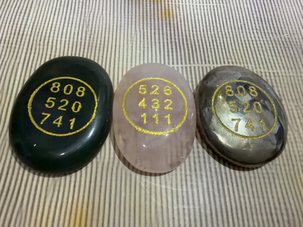Zibu Symbol Coins – Engraved Crystal Energy Coins for Meditation, Manifestation & Spiritual Practices