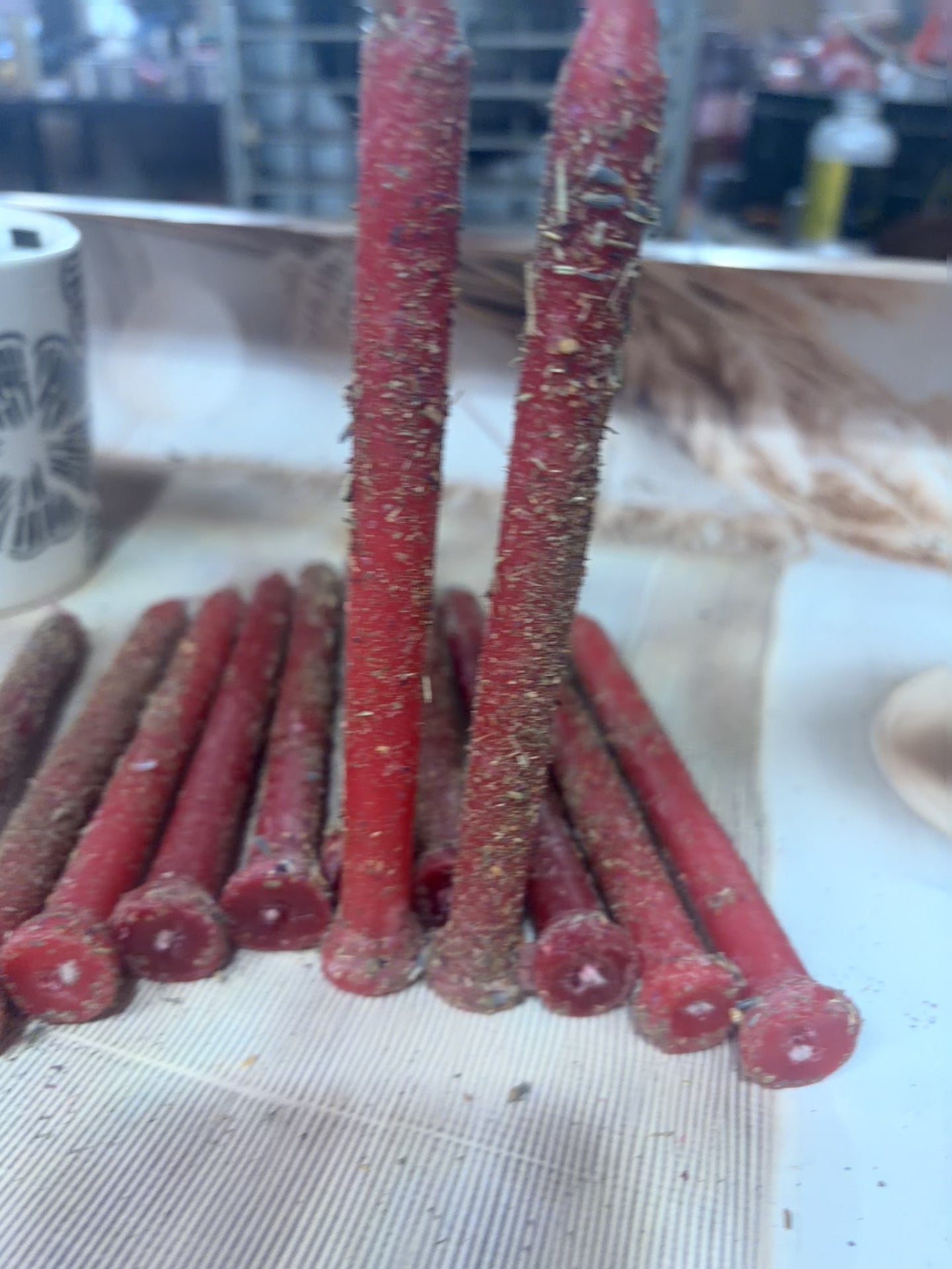 Come To Me Ritual Taper Candles Set of 12 | Handcrafted Spiritual Candles for Love Attraction, Reconciliation, Communication & Relationship Manifestation