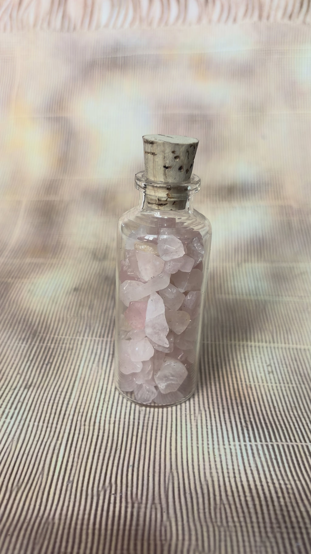 Energised Rose Quartz Crystal Chips (50–60g) | Charged Love & Heart Healing Crystals | Channelled Energy Stones