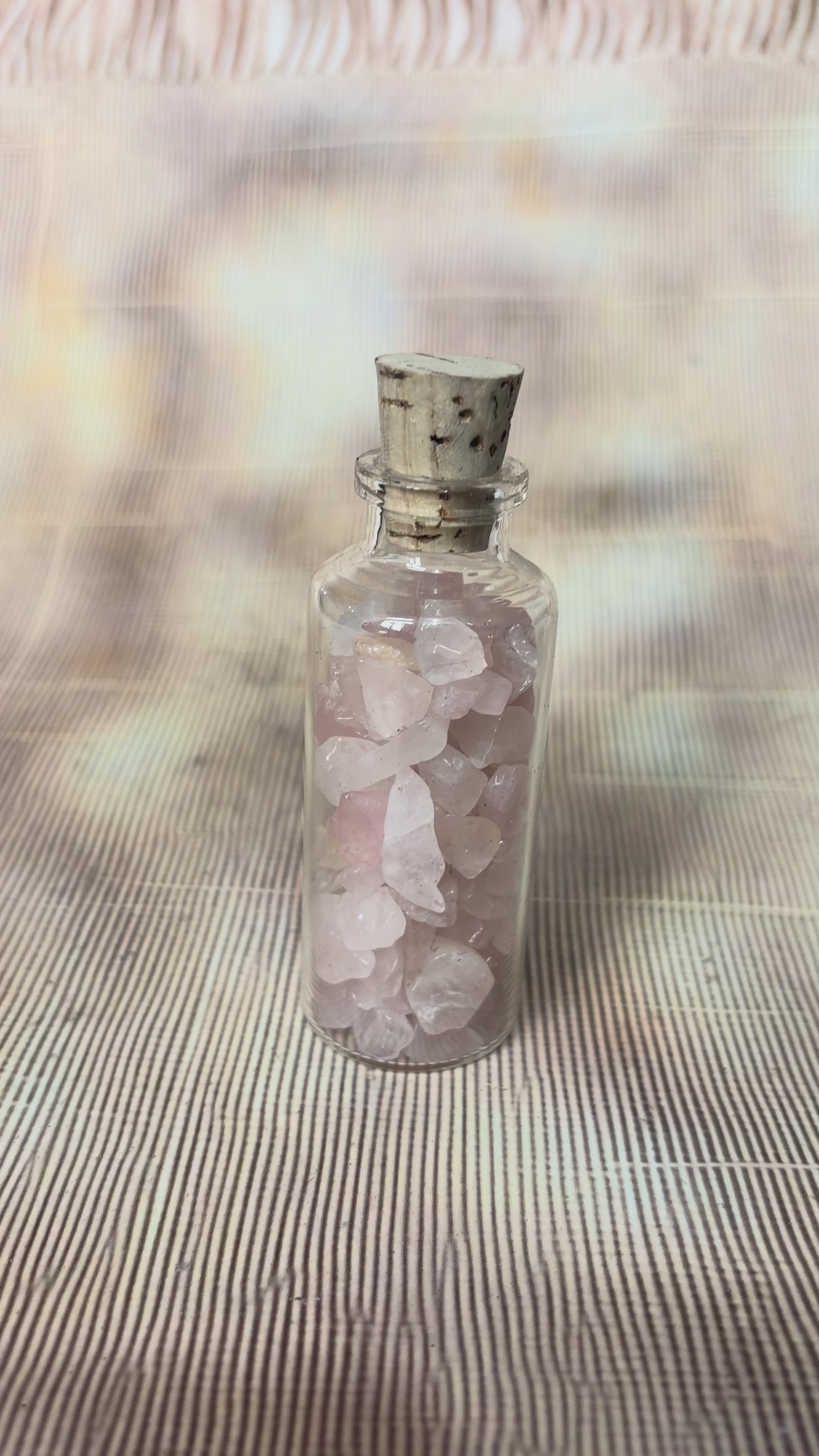 Energised Rose Quartz Crystal Chips (50–60g) | Charged Love & Heart Healing Crystals | Channelled Energy Stones